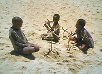 Selling online Photos of Madagascar, little boys playing on the beach, Ravo.Madagascar 2007 picture