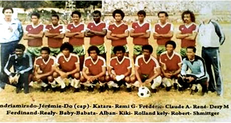 football - foot - equipe nationale Malagasy - CLUB M - Do, Maitre Kira, Kiki, Alban, Dezy Monstre, Ferdinand dit Goal Be