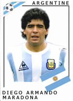 foot, coupe du monde de football, worldcup - Diego Armando Maradona et Mario Kempes - Football, citations et anecdotes