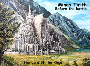 Le Seigneur des Anneaux de JRR Tolkien - Minas Tirith - Frodon et Sam - Pensee Chretienne