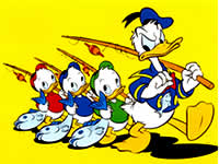 BD, Bande Dessinee, Comics - Donald Duck de Walt Disney - un site de Pensee Chretienne, webmaster Ravo.Madagascar