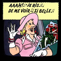 Hergé les aventures de Tintin - Bianca Castafiore