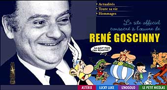 BD, Bande Dessinee, Comics - Rene Goscinny, Asterix et Obelix, Iznogoud - un site de Pensee Chretienne, webmaster Ravo.Madagascar