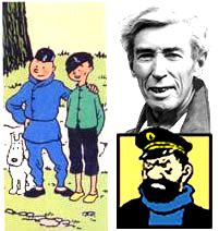 Tintin et Milou de Herge - Herge merci d avoir cree Tintin, Dieu merci d avoir cree Herge - Ravo.Madagascar, Pensee Chretienne